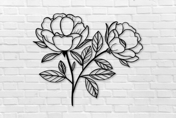 Download Floral Laser Cut Crafts Wall Decor Art - Laser cut Collection