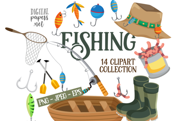 Download Fishing Clipart - Fishing Collection