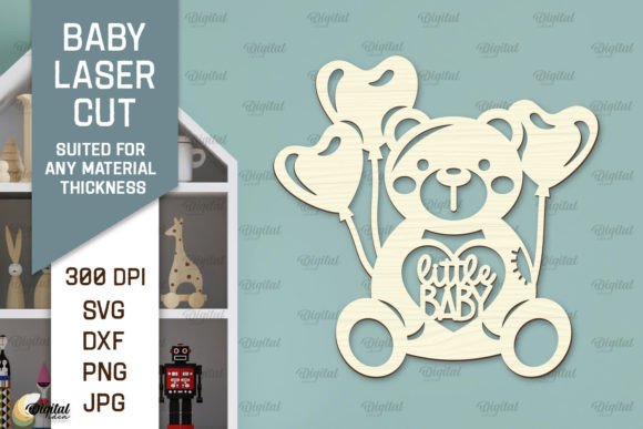 Download Wall Baby Room Decor Laser Cut - Laser cut Collection